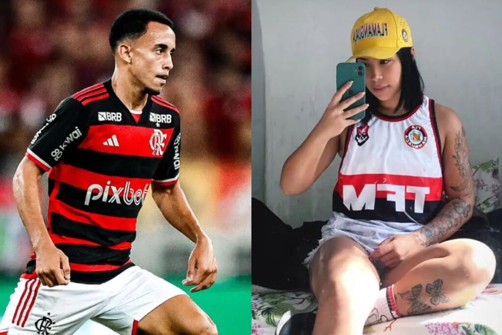 “Mulher revela: ‘O errado é ele’ após flagra com jogador do Flamengo”