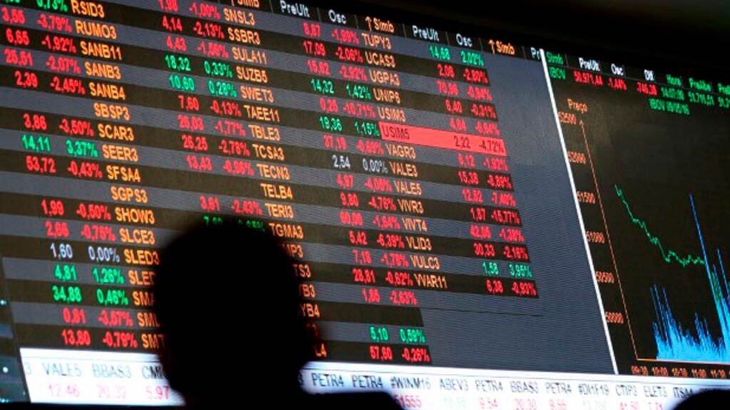 Ibovespa atinge menor nível desde agosto devido a quedas na B3 e pressões de baixa significativas