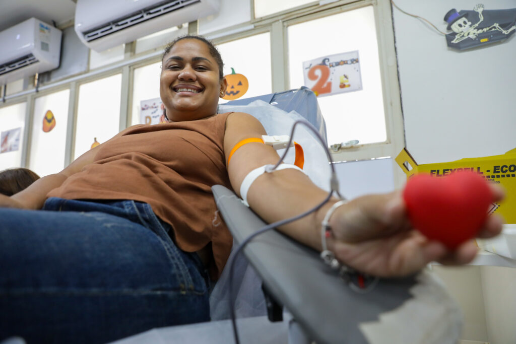 Campanha do Hemocentro de Brasília para a Semana Nacional do Doador de Sangue 2023