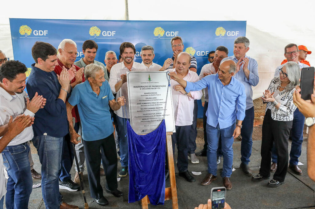 GDF destina R$ 18 milhões para pavimentação de rodovias em Planaltina, melhorando acesso a escolas rurais