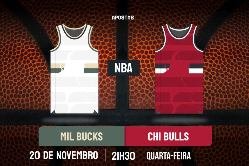 Palpite para o Jogo Milwaukee Bucks vs. Chicago Bulls na NBA – 20 de Novembro de 2024