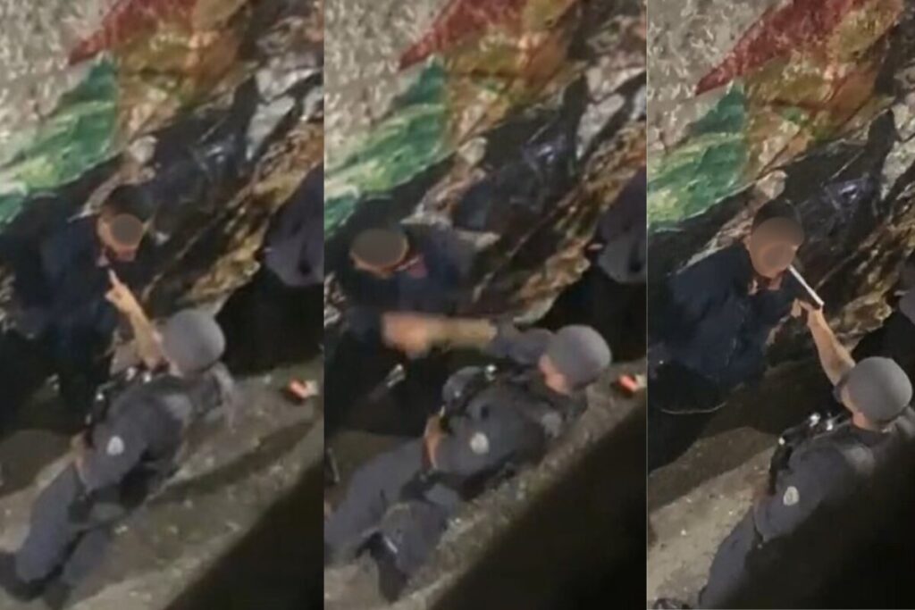Policiais Torturam Homem com Arma em Ação sem Registro de Ocorrência