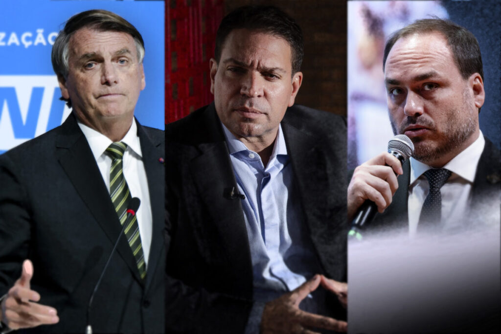 “Abin Paralela: PF Indicia Bolsonaro, Ramagem e Carlos Bolsonaro por Envolvimento em Investigações”