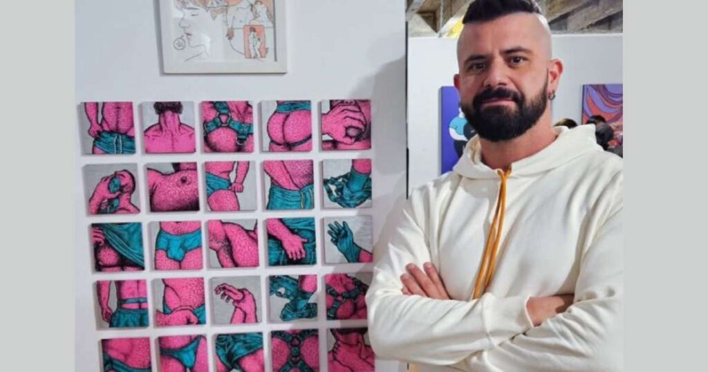 Alberto Boni: Favorito do Festival Vórtice 2025 com Obra Sobre Desejo e Identidade Imagem do artigo