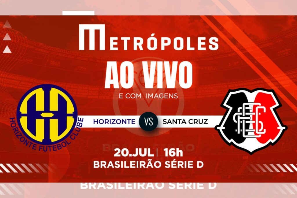 Série D: Ao Vivo e Imprevisível, Horizonte-CE Enfrenta Santa Cruz-PE Imagem do artigo