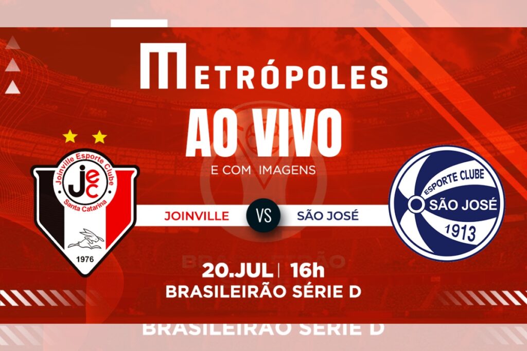 Série D: Assista ao Vivo Joinville-SC e São José-RS com Imagens Imagem do artigo