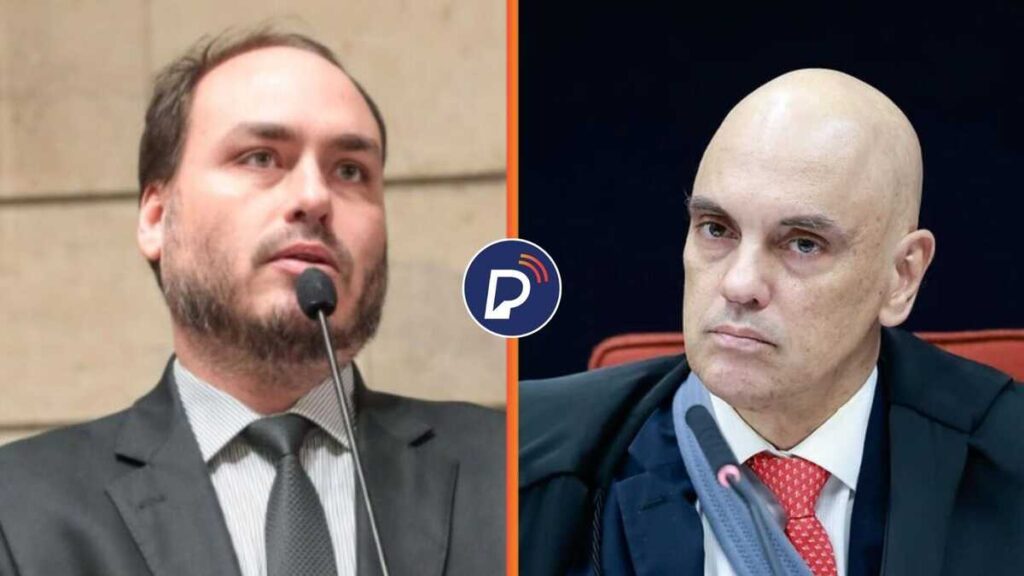Carlos Bolsonaro Acusa Alexandre de Moraes de Perseguição a Jair Bolsonaro Imagem do artigo