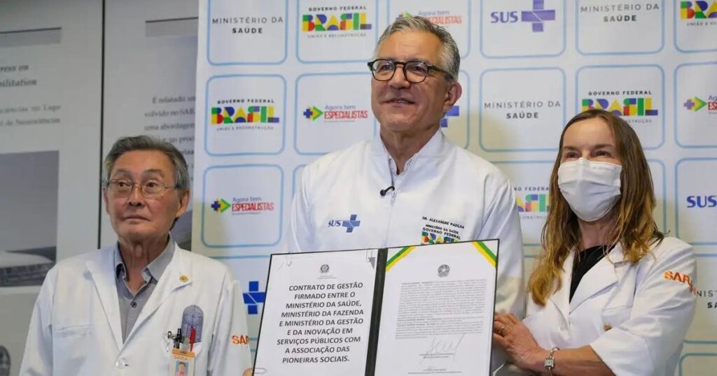 Ministério da Saúde Renova Contrato com Rede Sarah por R$ 7,5 Bilhões Ministério da Saúde Renova Contrato com Rede Sarah por R$ 7,5 Bilhões