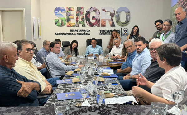 Governo do Tocantins Fortalece Parceria com o Agronegócio em Reunião Estratégica Governo do Tocantins Fortalece Parceria com o Agronegócio em Reunião Estratégica
