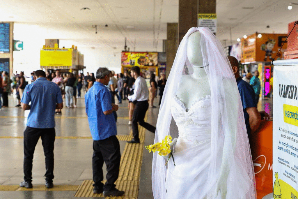 Rodoviária do Plano Piloto Inaugura Espaço Exclusivo para Casamento Comunitário 2026