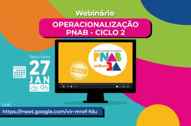 Webinário da SecultBA Aprofunda Diretrizes da PNAB para Gestores Culturais Webinário da SecultBA Aprofunda Diretrizes da PNAB para Gestores Culturais