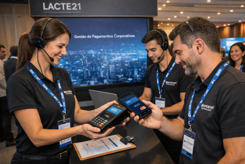 Montanari Revoluciona Pagamentos com Tecnologia Avançada no LACTE 21 Montanari Revoluciona Pagamentos com Tecnologia Avançada no LACTE 21