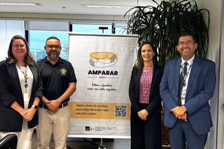 Projeto Amparar: Apoio Especializado para Vítimas de Crimes no DF Projeto Amparar: Apoio Especializado para Vítimas de Crimes no DF