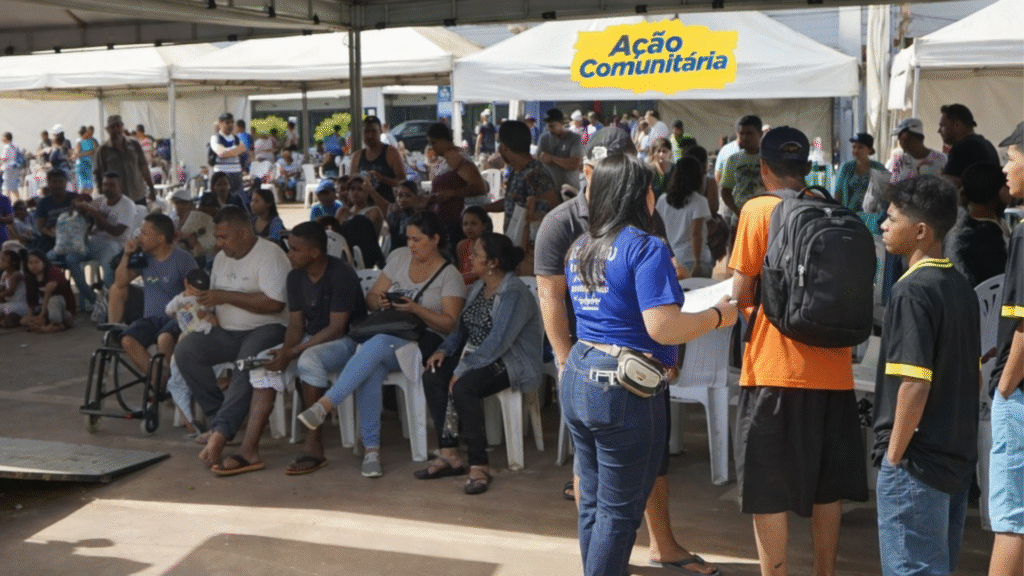 Água Quente Recebe Ação Comunitária com Serviços Públicos e Atividades para Famílias Neste Sábado (14) Água Quente Recebe Ação Comunitária com Serviços Públicos e Atividades para Famílias Neste Sábado (1