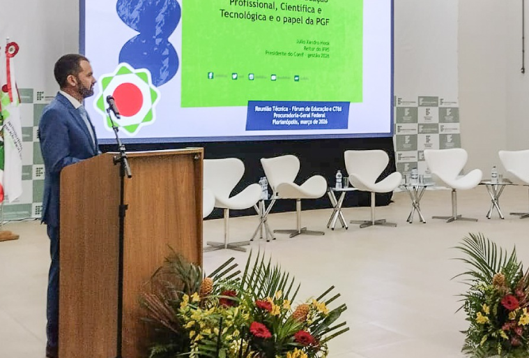 Presidente do Conif Inaugura Fórum de Procuradores da Educação e CT&I Presidente do Conif Inaugura Fórum de Procuradores da Educação e CT&I