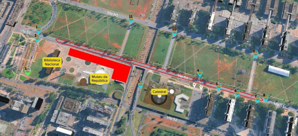 Mudanças no Trânsito da Esplanada dos Ministérios: Campeonato Mundial de Marcha Atlética em Brasília Mudanças no Trânsito da Esplanada dos Ministérios: Campeonato Mundial de Marcha Atlética em Brasília