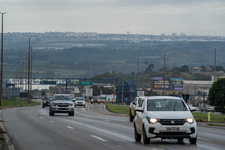 Obras do Ministério dos Transportes Melhoram Tráfego entre DF e Goiás Obras do Ministério dos Transportes Melhoram Tráfego entre DF e Goiás