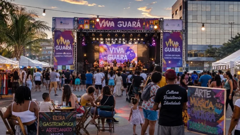 Viva Guará encerra temporada com fim de semana gratuito repleto de música e cultura