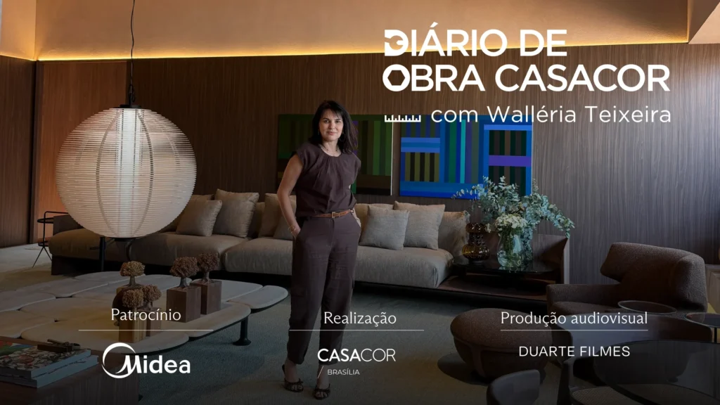 CASACOR Brasília 2026 lança série exclusiva sobre projeto de Walléria Teixeira para Midea