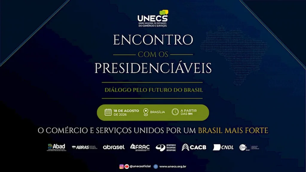 UNECS reúne presidenciáveis em Brasília para debater propostas econômicas