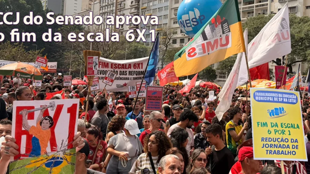 Senado aprova na CCJ proposta para acabar com escala 6x1 e reduzir jornada