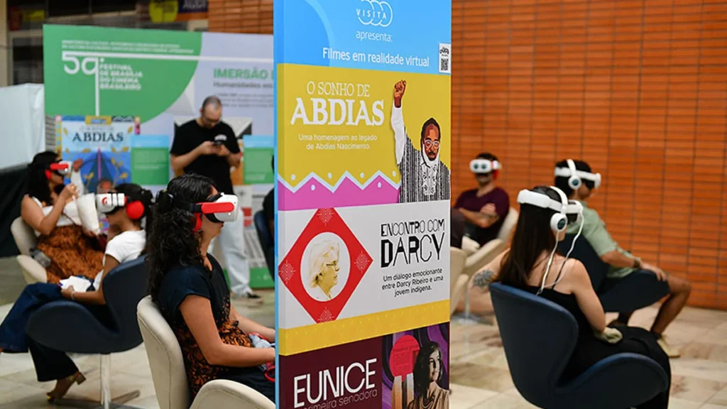 Filmes em Realidade Virtual sobre Abdias, Darcy e Eunice Marcam o Festival de Brasília Filmes em Realidade Virtual sobre Abdias, Darcy e Eunice Marcam o Festival de Brasília