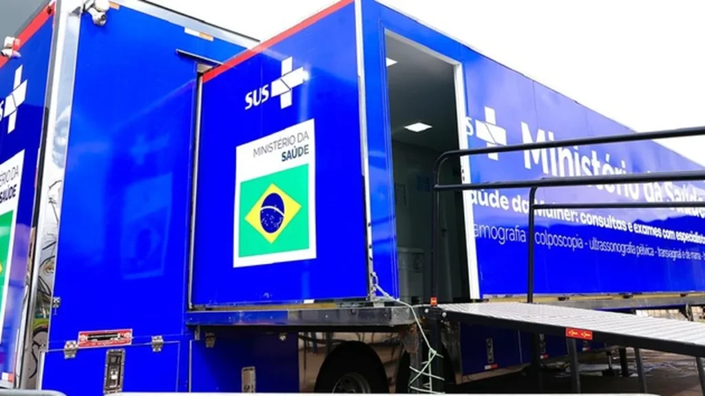 Atendimento especializado em Novo Gama e Senador Canedo com carretas do Ministério da Saúde