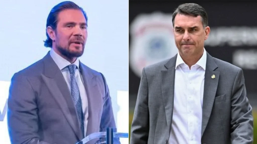 Encontro entre Flávio Bolsonaro, Ciro Nogueira e Daniel Vorcaro em Brasília ganha destaque Encontro entre Flávio Bolsonaro, Ciro Nogueira e Daniel Vorcaro em Brasília ganha destaque