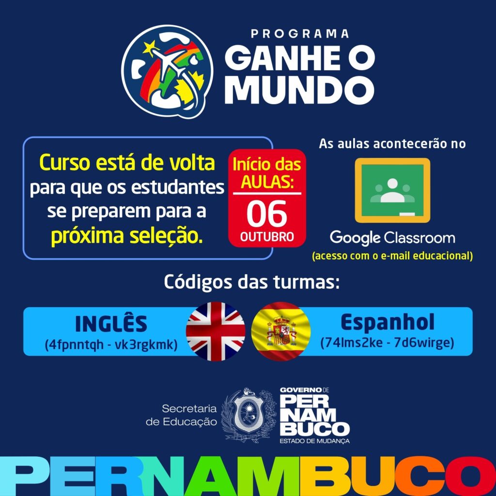 Curso Preparatório do Programa Ganhe o Mundo: Uma Oportunidade Transformadora Imagem do artigo