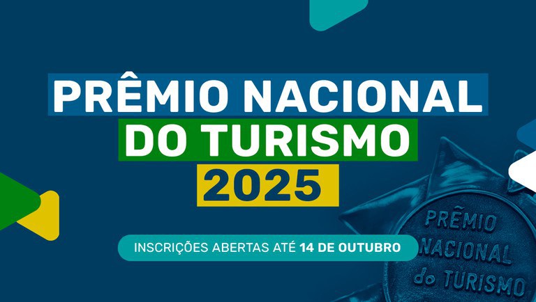 Últimos dias para se inscrever no Prêmio Nacional do Turismo 2025 Imagem do artigo