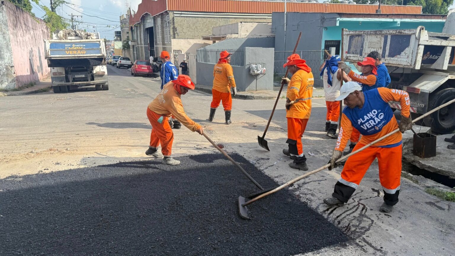 Obras do ‘Plano de Verão’ Transformam o Bairro Petrópolis em Manaus Imagem do artigo