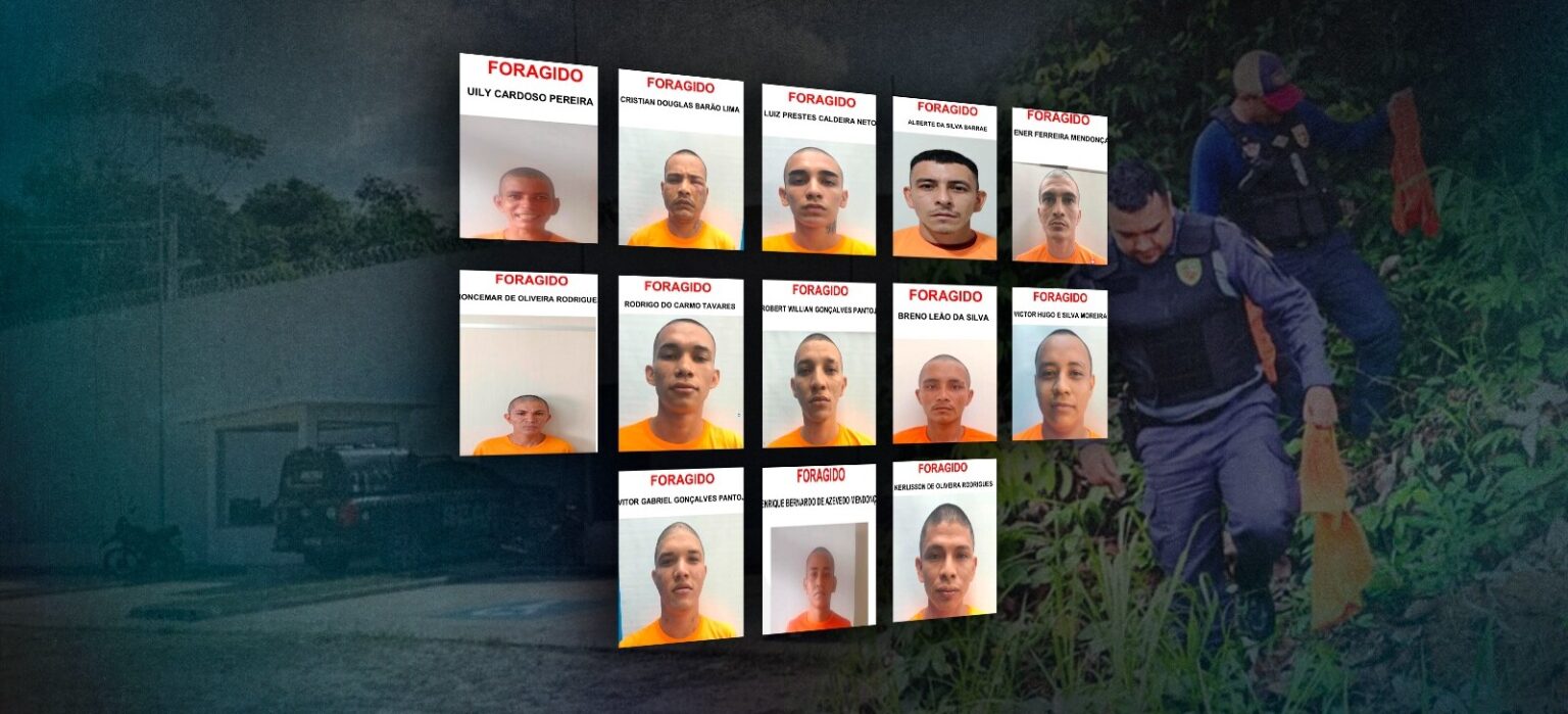 Fuga de 14 Presos no Amazonas: Forças de Segurança Intensificam Buscas Fuga de 14 Presos no Amazonas: Forças de Segurança Intensificam Buscas