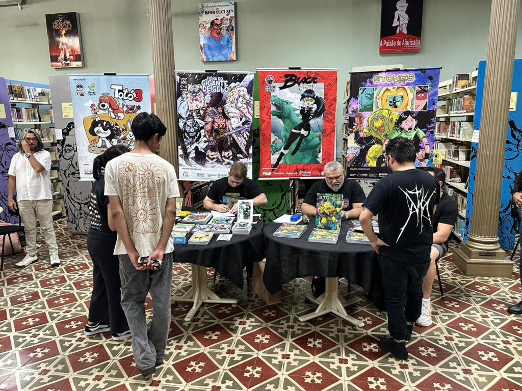 Esquenta SQNMao 2026: Biblioteca Pública do Amazonas Celebra os Quadrinhos