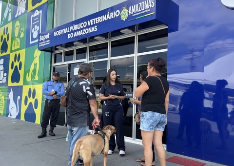 Hospital Público Veterinário do Amazonas: 127 mil atendimentos em três meses Hospital Público Veterinário do Amazonas: 127 mil atendimentos em três meses