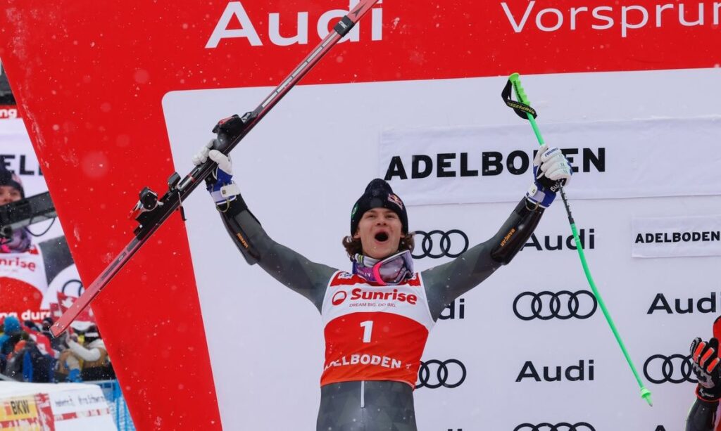 Lucas Pinheiro Conquista Prata na Copa do Mundo de Esqui Alpino em Adelboden Lucas Pinheiro Conquista Prata na Copa do Mundo de Esqui Alpino em Adelboden