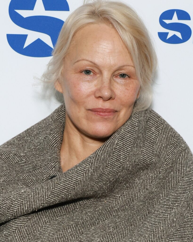 Pamela Anderson Brilha com Visual Sofisticado Vestindo Ferragamo Pamela Anderson Brilha com Visual Sofisticado Vestindo Ferragamo