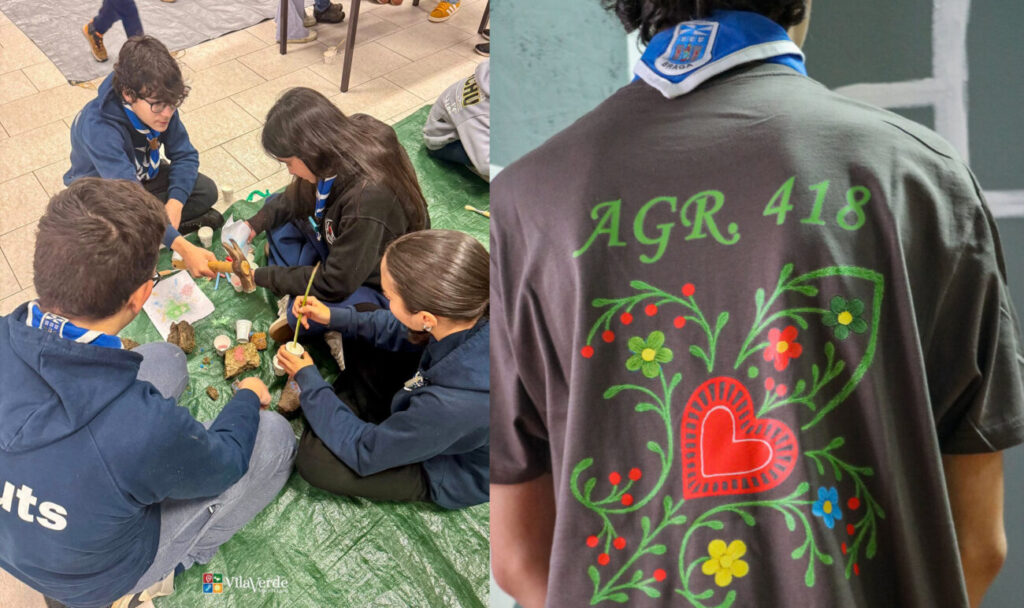 Escuteiros de Vila Verde Comemoram o Mês do Romance com Atelier dos Lenços de Namorados Escuteiros de Vila Verde Comemoram o Mês do Romance com Atelier dos Lenços de Namorados
