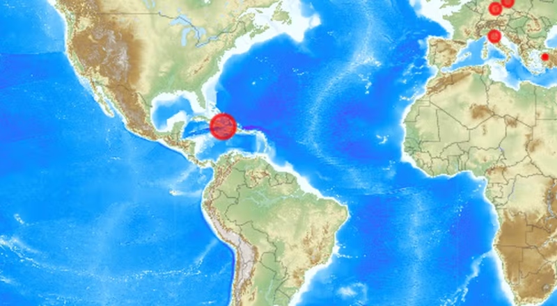 Terremoto de 5,5 atinge Cuba e assusta moradores no leste do país Terremoto de 5,5 atinge Cuba e assusta moradores no leste do país