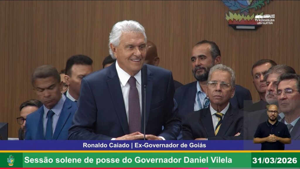 Caiado Se Despede da Governadoria e Fala Contra Corrupção e Radicalismo