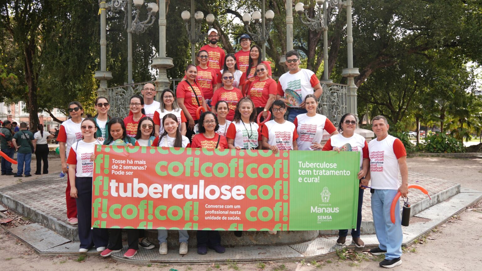 Campanha em Manaus Conscientiza Sobre o Combate à Tuberculose Campanha em Manaus Conscientiza Sobre o Combate à Tuberculose