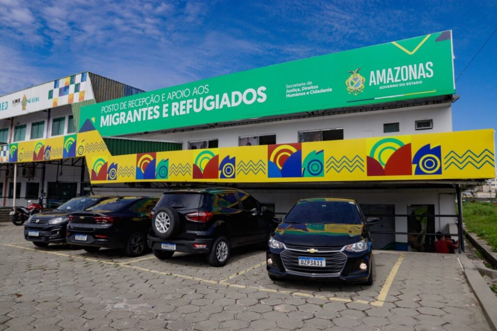 Chuva Forte Transforma Posto de Apoio em Ação Emergencial para Migrantes em Manaus