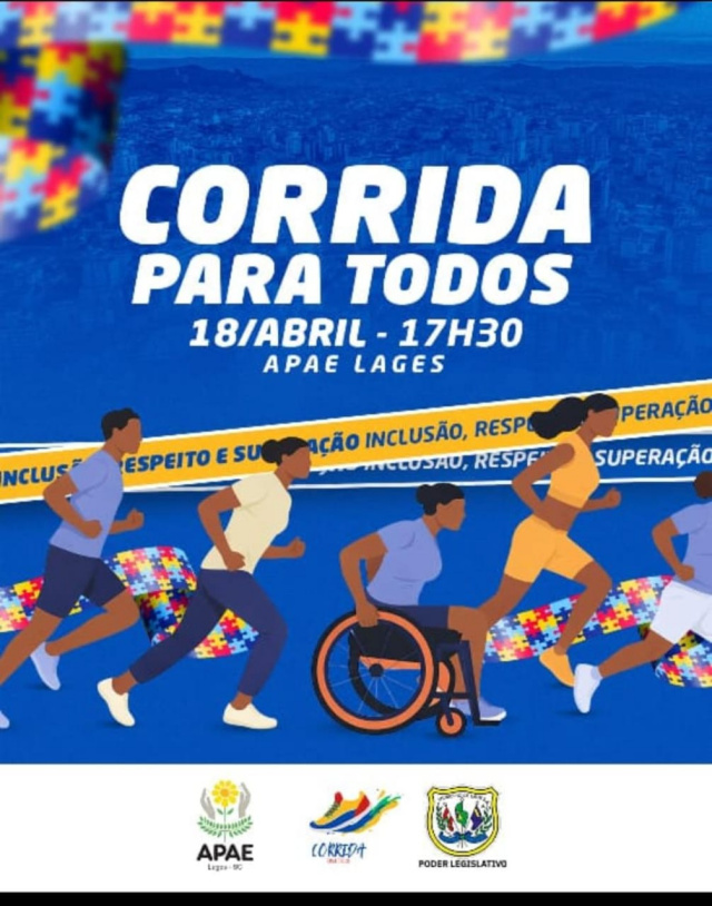 Corrida Para Todos: Celebração da Vida e Inclusão em Lages Corrida Para Todos: Celebração da Vida e Inclusão em Lages