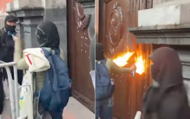 Feministas Protestam e Vandalizam Igreja Histórica no México Durante o Dia da Mulher Feministas Protestam e Vandalizam Igreja Histórica no México Durante o Dia da Mulher
