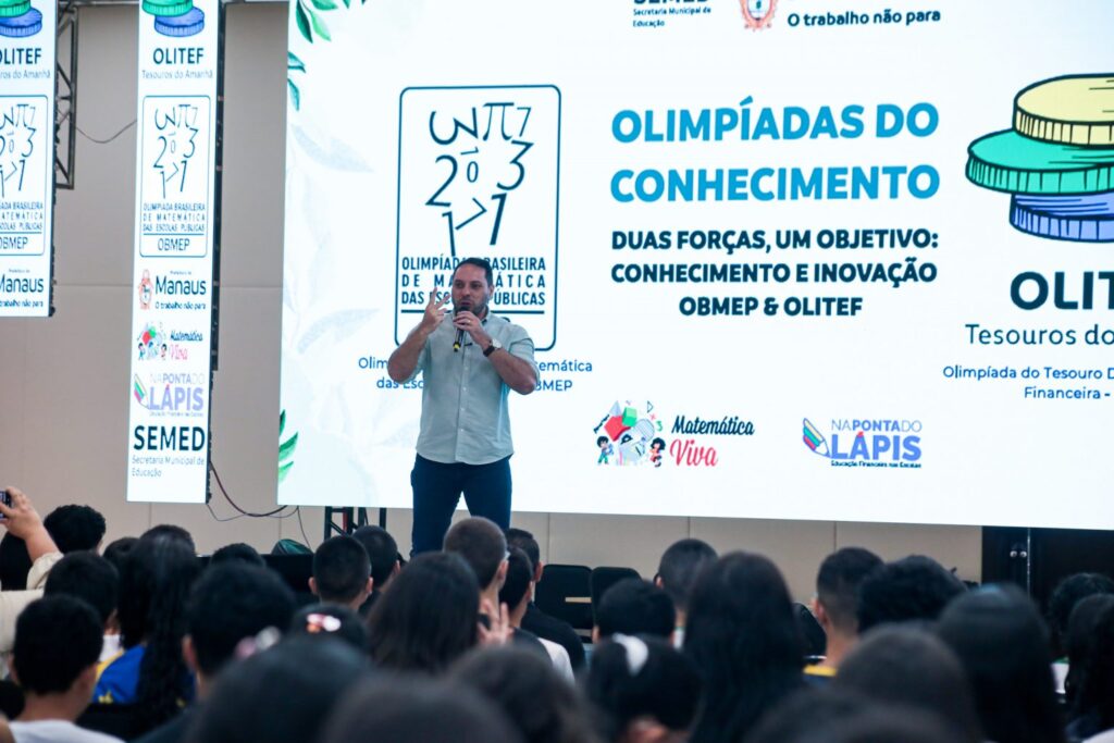 Manaus Reconhece Talentos: Mais de 400 Estudantes Premiados em Olimpíadas de Conhecimento Manaus Reconhece Talentos: Mais de 400 Estudantes Premiados em Olimpíadas de Conhecimento