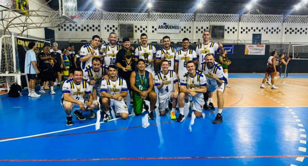 Miners Volei: Título Invicto na Copa Ariquemes Master