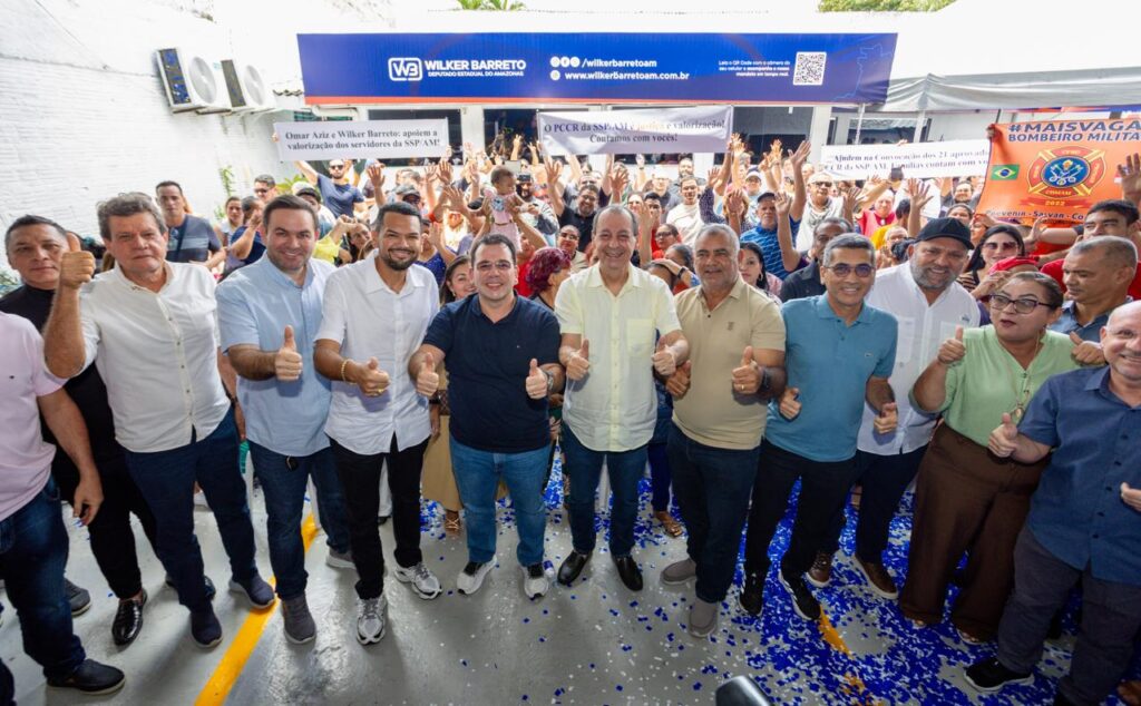 Omar Aziz Apoia Wilker Barreto em Ato de Filiação ao PSD em Manaus Omar Aziz Apoia Wilker Barreto em Ato de Filiação ao PSD em Manaus