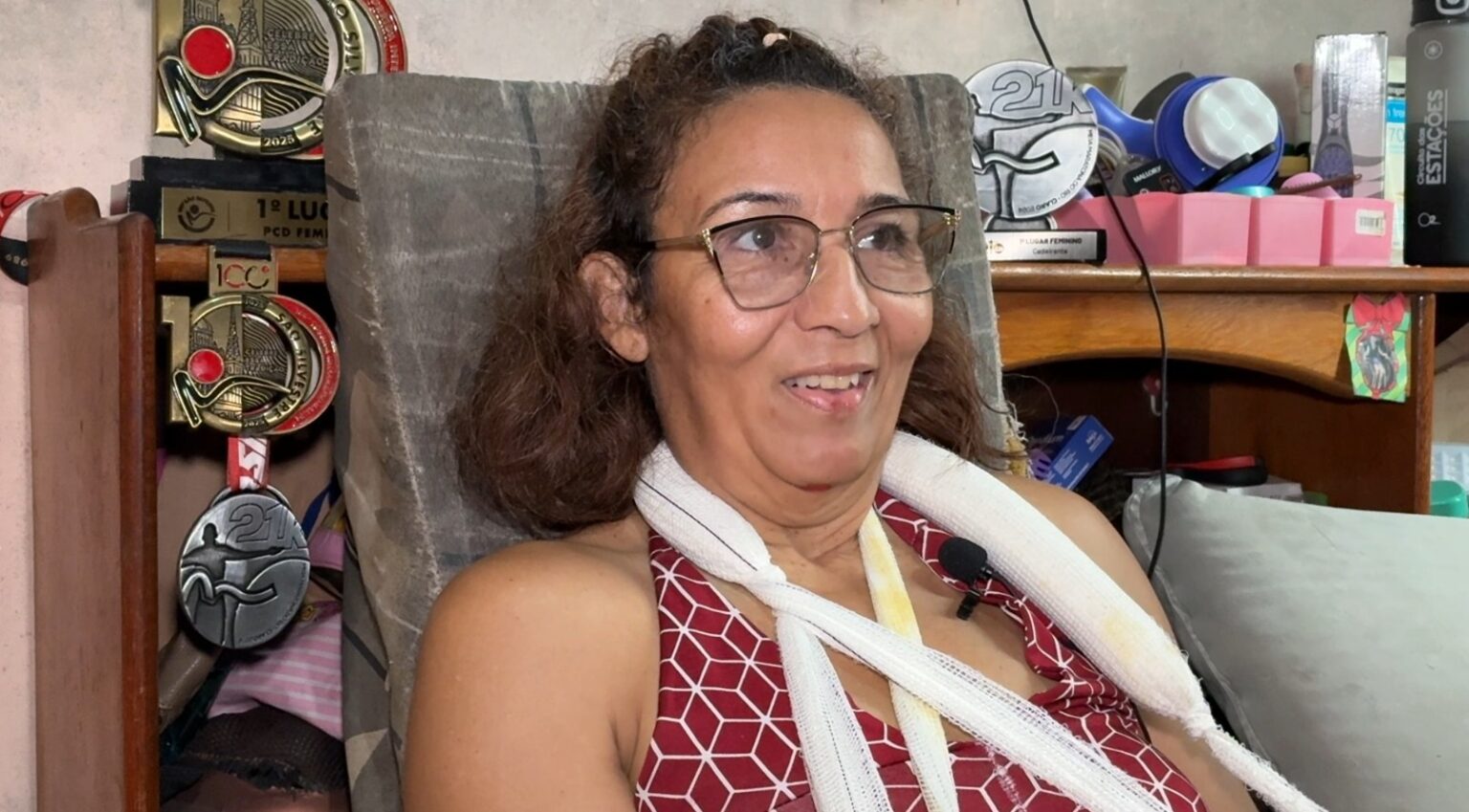 Paratleta Sobrevive a Atropelamento em Manaus e Se Define como ‘Um Milagre’ Paratleta Sobrevive a Atropelamento em Manaus e Se Define como 'Um Milagre'
