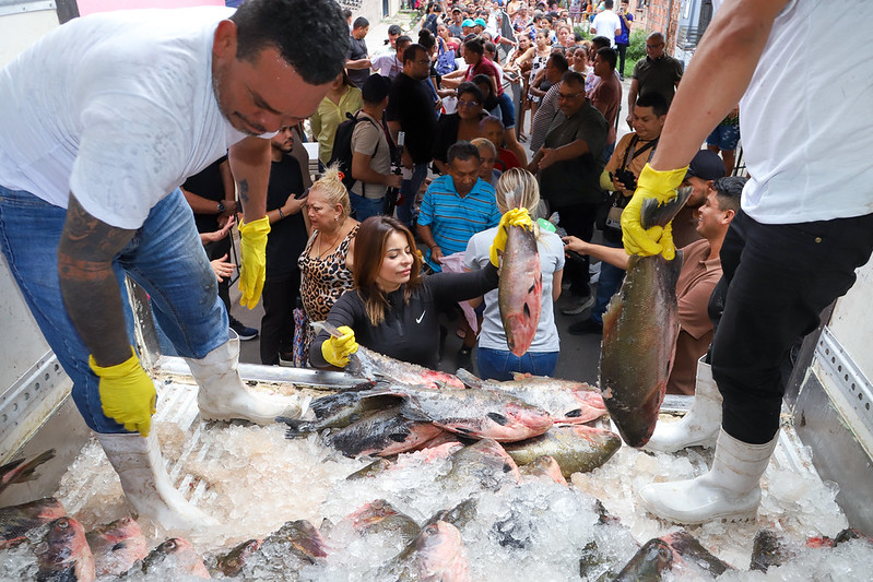 Prefeitura de Manaus Distribui 100 Toneladas de Peixes para a Semana Santa Prefeitura de Manaus Distribui 100 Toneladas de Peixes para a Semana Santa