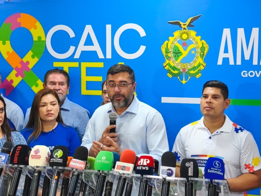 Wilson Lima Inaugura Terceiro CAIC TEA em Manaus: Avanços na Inclusão Wilson Lima Inaugura Terceiro CAIC TEA em Manaus: Avanços na Inclusão