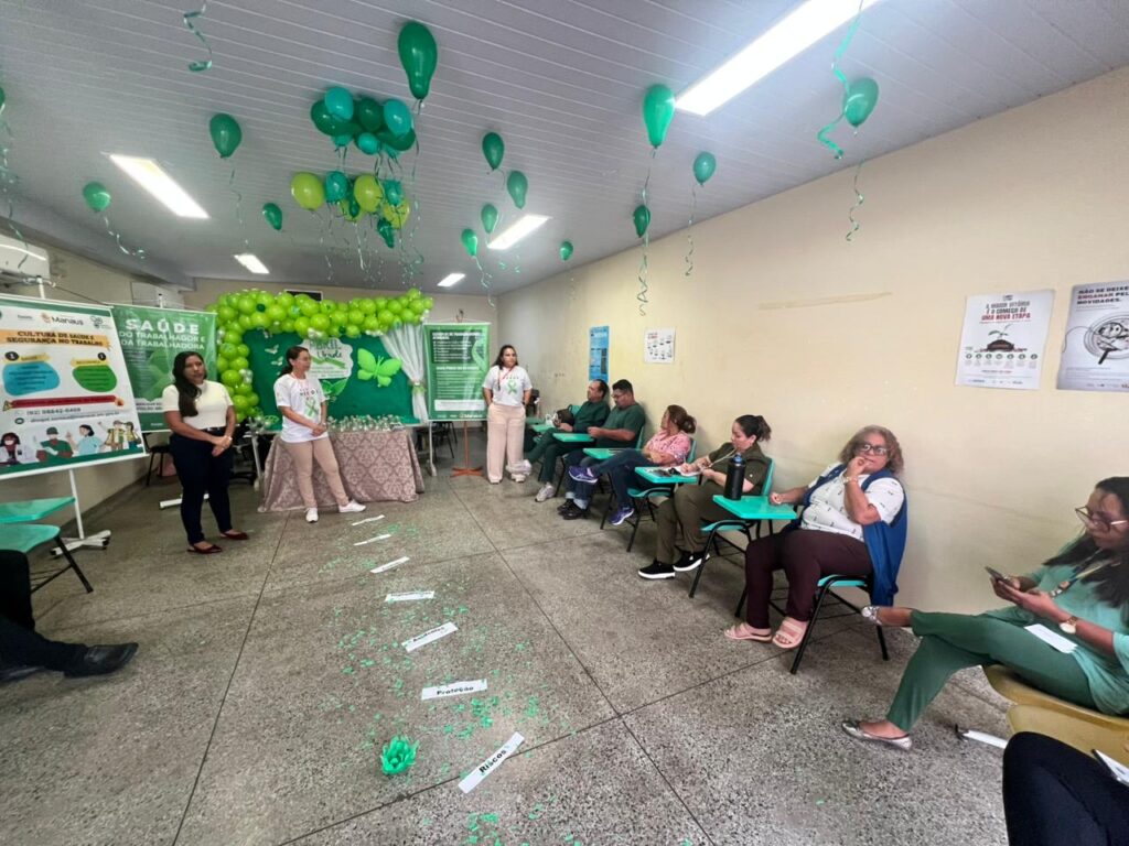 Abril Verde: Prefeitura de Manaus Foca na Prevenção de Doenças e Acidentes no Trabalho Abril Verde: Prefeitura de Manaus Foca na Prevenção de Doenças e Acidentes no Trabalho